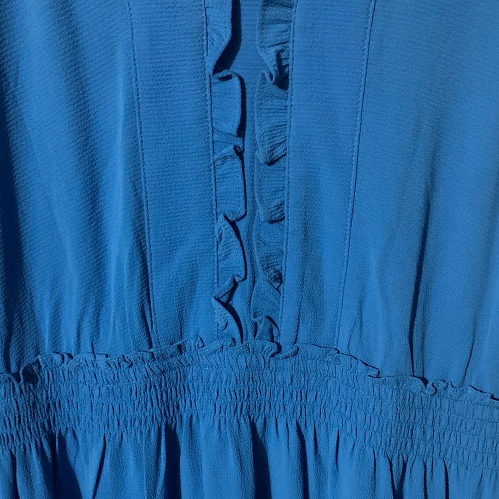 London Times Royal Blue Maxi Dress - Picture 3 of 8